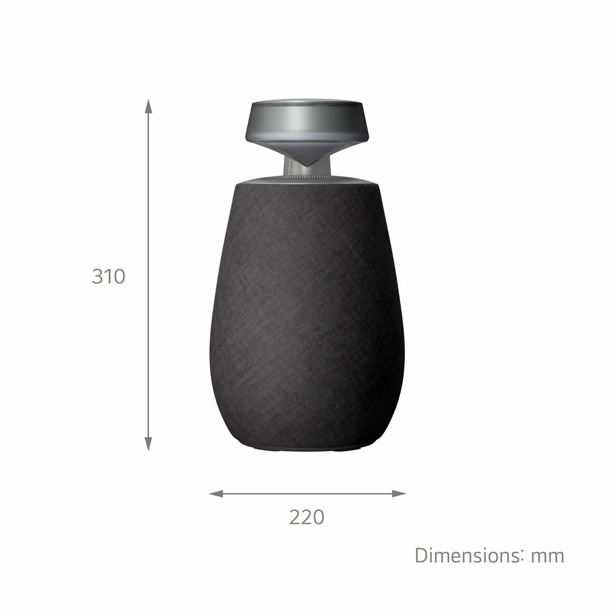Portable Bluetooth Speakers LG XG2TBK Black 5 W-27